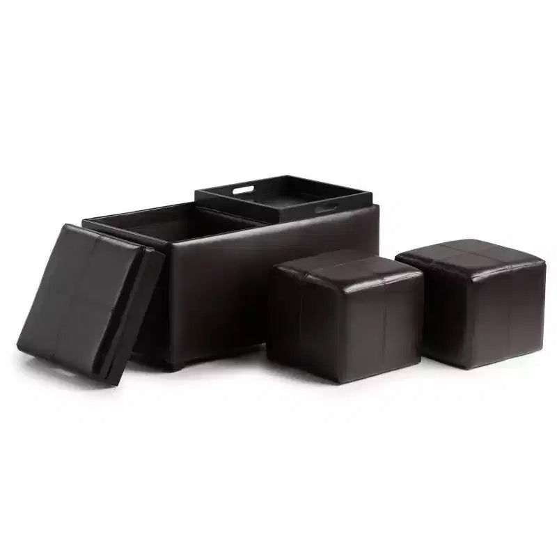 35 Franklin Storage Ottoman - WyndenHall