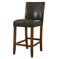 29 Faux Leather Barstool - HomePop