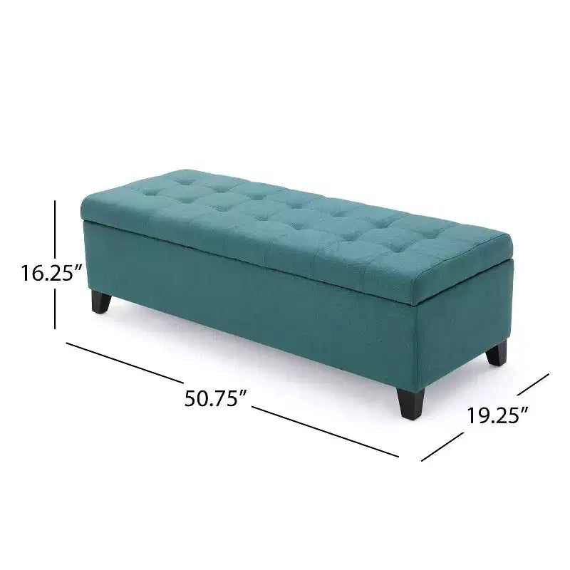 Pouf de rangement Mission - Christopher Knight Home