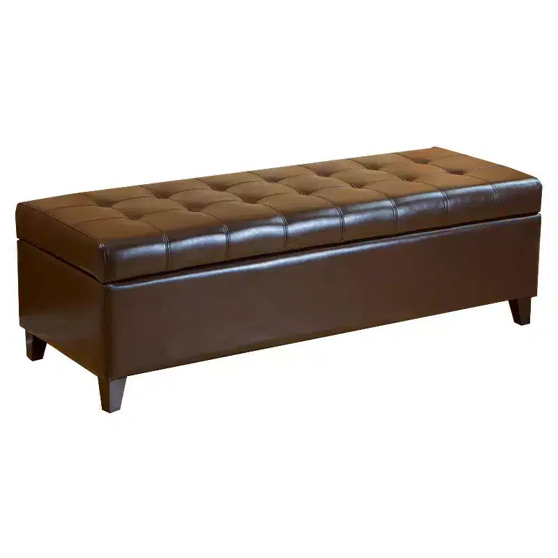 Pouf de rangement Mission - Christopher Knight Home