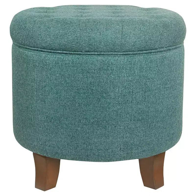 Ottoman de rangement touffeté Boho - HomePop