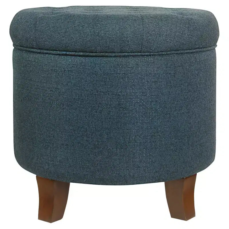 Ottoman de rangement touffeté Boho - HomePop