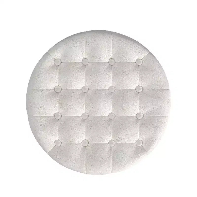 Ottoman de rangement touffeté Boho - HomePop