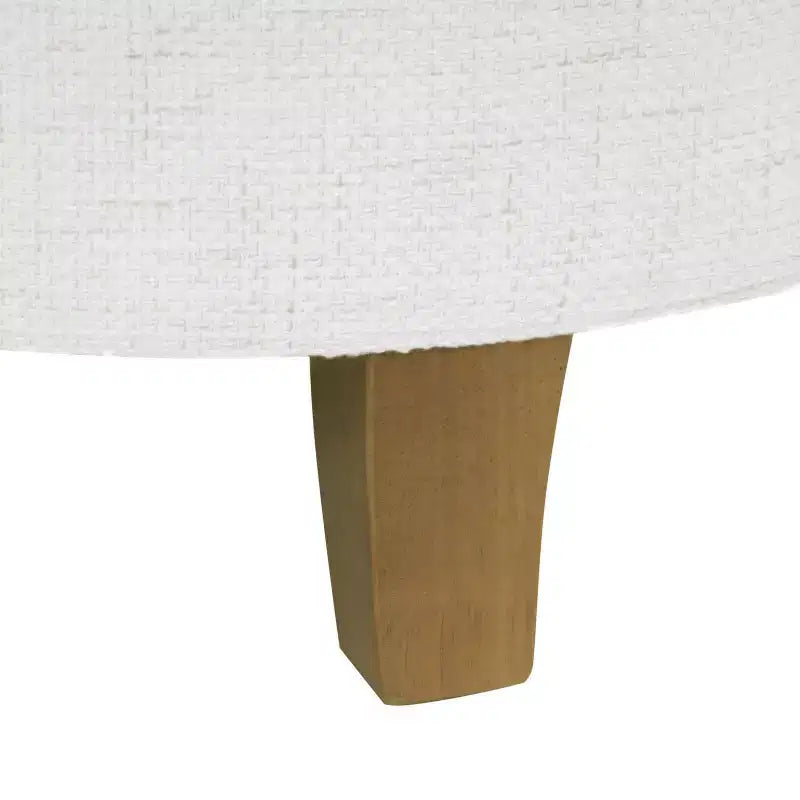 Ottoman de rangement touffeté Boho - HomePop