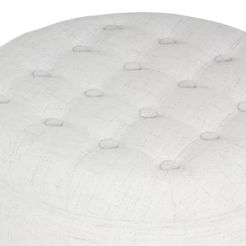 Ottoman de rangement touffeté Boho - HomePop
