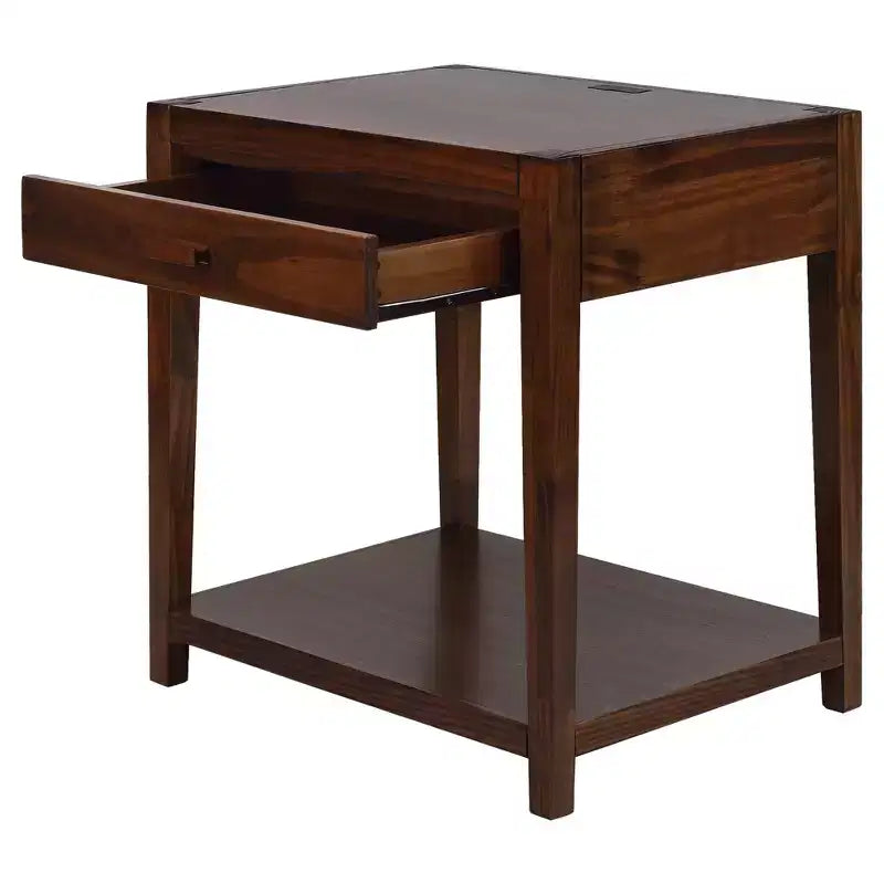 Table de chevet 26 avec port USB - Flora Home