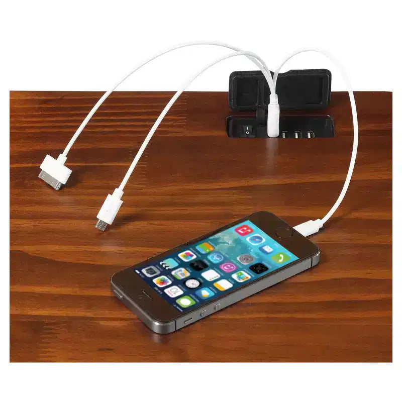 Table de chevet 26 avec port USB - Flora Home