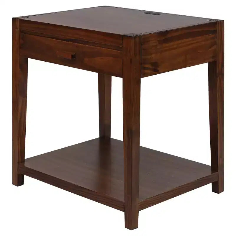 Table de chevet 26 avec port USB - Flora Home