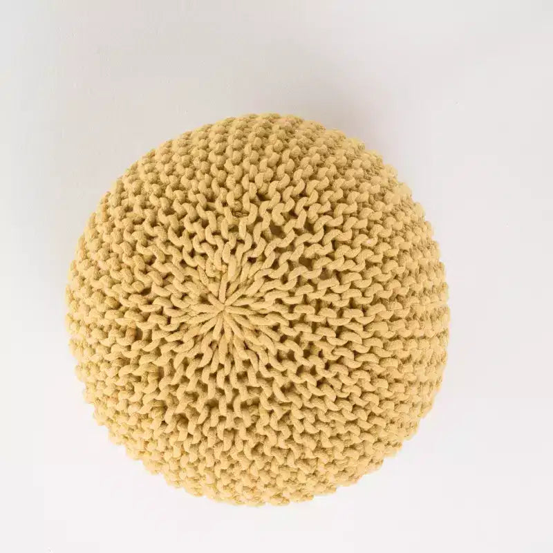 Pouf Moro en coton fait main – Christopher Knight Home