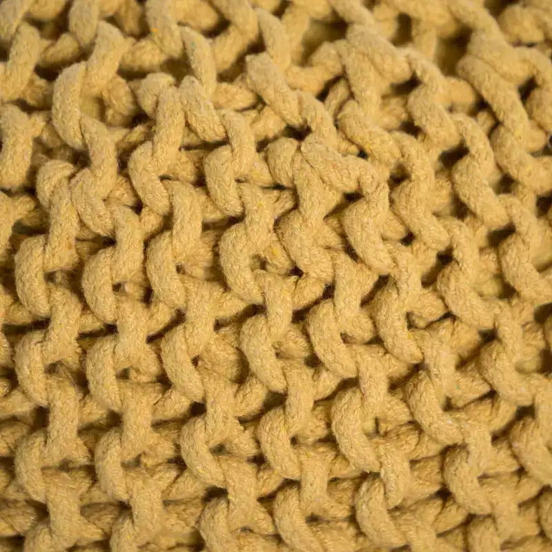 Pouf Moro en coton fait main – Christopher Knight Home