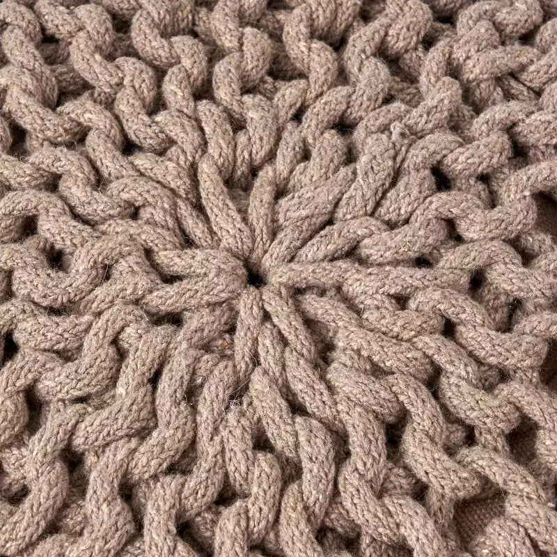 Pouf Moro en coton fait main – Christopher Knight Home