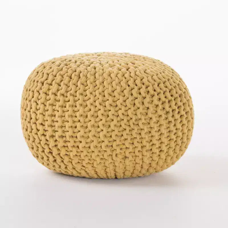Pouf Moro en coton fait main – Christopher Knight Home