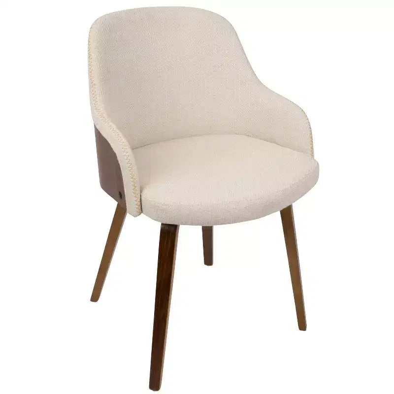 Bacci Mid Century Modern Dining Accent Chair - Lumisource