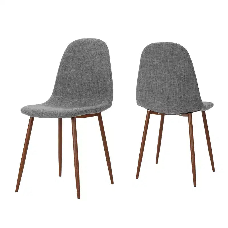Lot de 2 chaises de salle à manger Raina Mid-Century - Christopher Knight Home