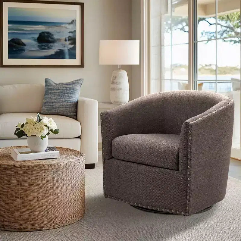 Fauteuil pivotant Sheldon – Madison Park
