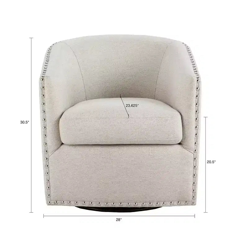 Fauteuil pivotant Sheldon – Madison Park