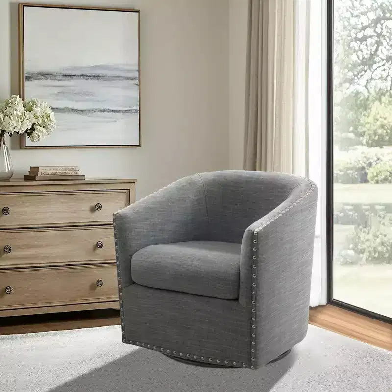 Fauteuil pivotant Sheldon – Madison Park