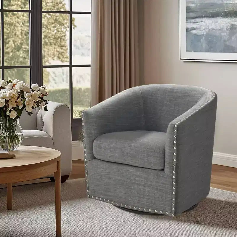 Fauteuil pivotant Sheldon – Madison Park