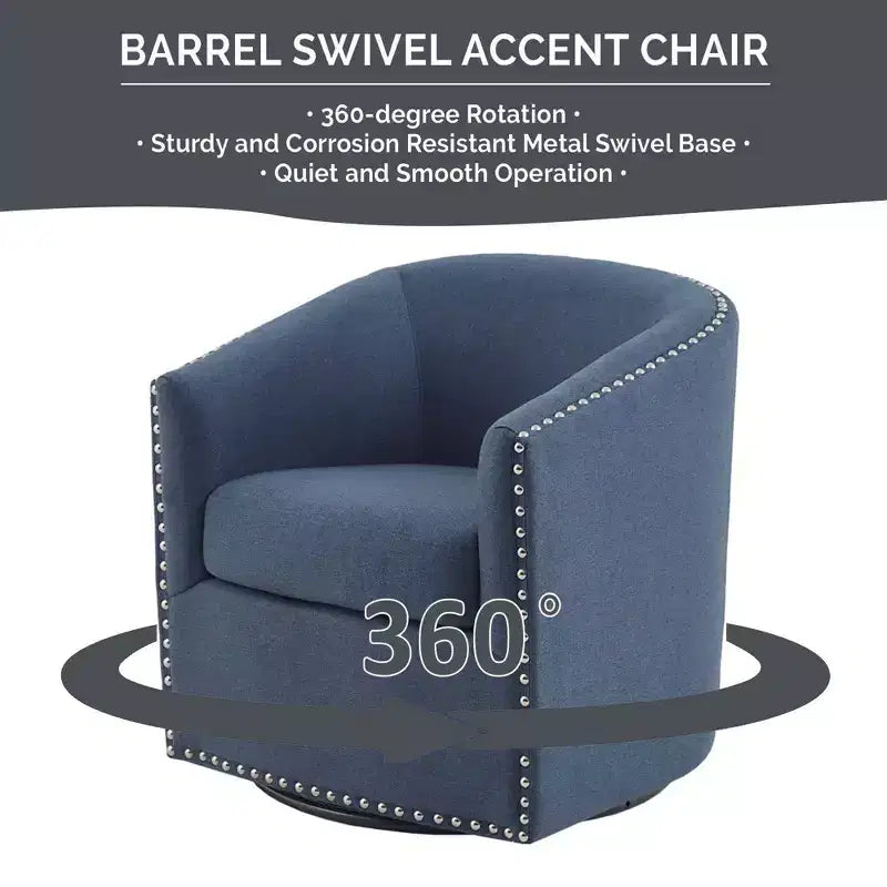 Fauteuil pivotant Sheldon – Madison Park