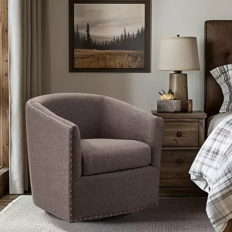 Fauteuil pivotant Sheldon – Madison Park