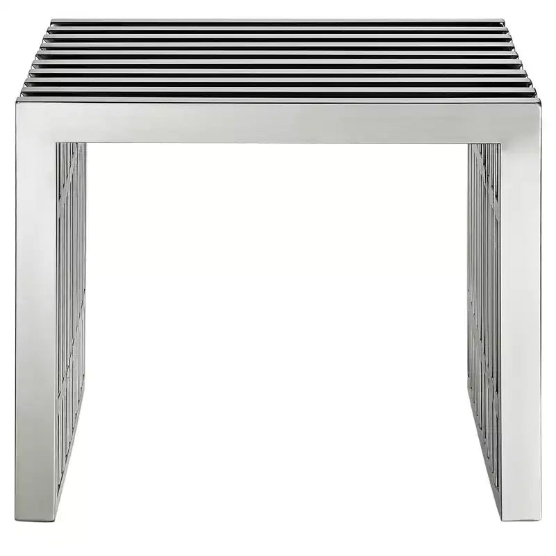 Banc en acier inoxydable Gridiron - Modway