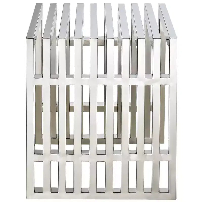 Banc en acier inoxydable Gridiron - Modway