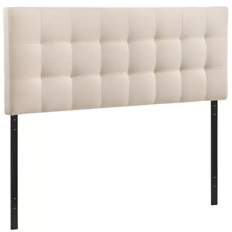 Tête de lit capitonnée en tissu Lily - Modway