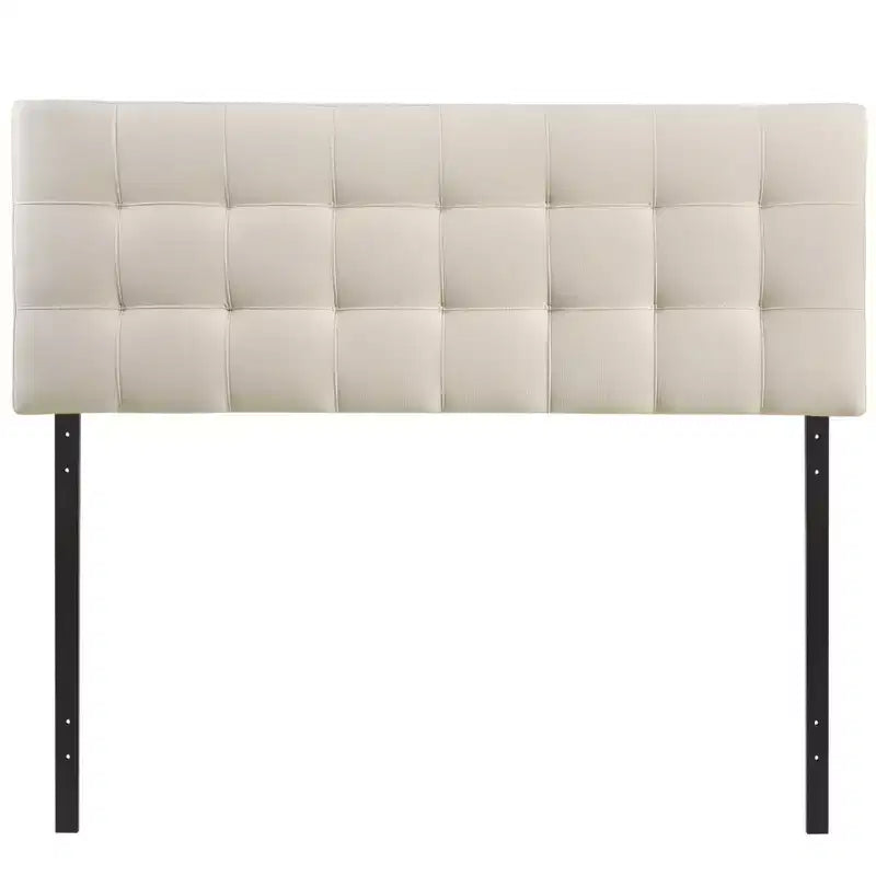 Tête de lit capitonnée en tissu Lily - Modway