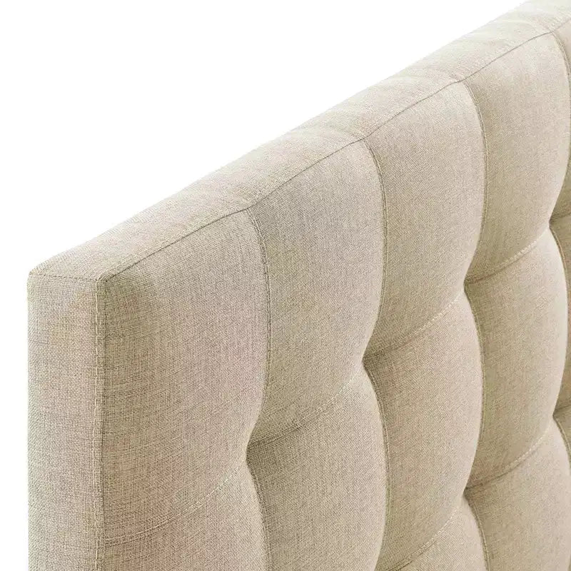 Tête de lit capitonnée en tissu Lily - Modway