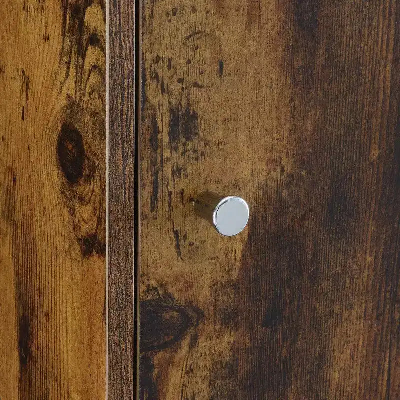 Meuble à trois portes avec casiers de rangement et étagère Breighton Home VersaStorage