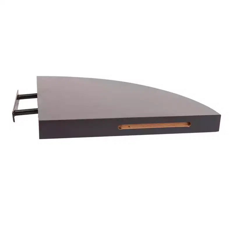 (Lot de 2) Étagères d'angle flottantes radiales de 29,2 x 3,8 cm - Danya B.