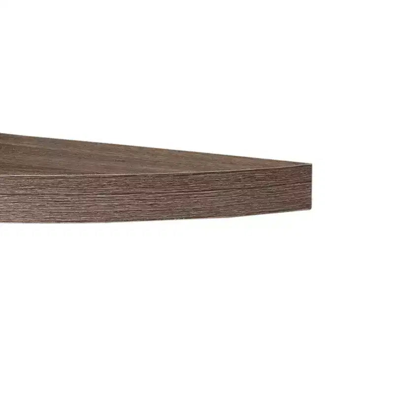 (Lot de 2) Étagères d'angle flottantes radiales de 29,2 x 3,8 cm - Danya B.