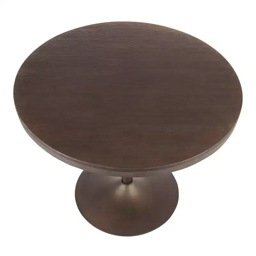 Table à manger ronde industrielle Dakota 36 - LumiSource