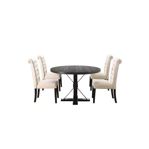 5pc Hedgeburn Round Dining Set - HOMES: Inside + Out