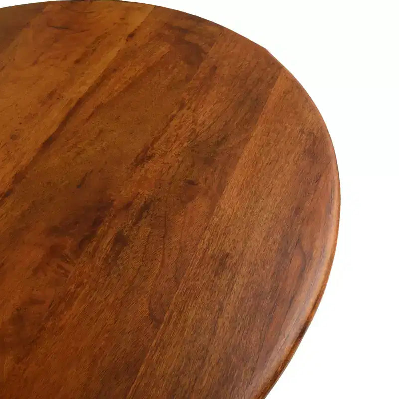 Carolina Living Table à Manger Ronde avec Plateau en Bois 30 Somerset