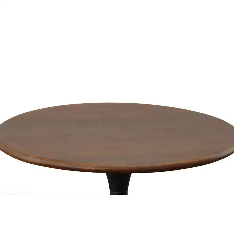 Carolina Living Table à Manger Ronde avec Plateau en Bois 30 Somerset