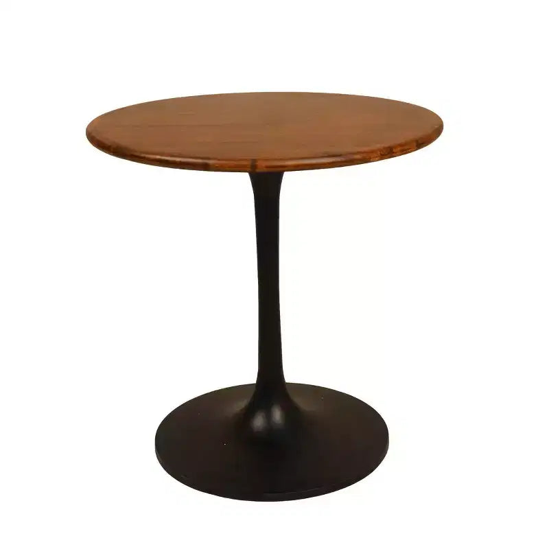 Carolina Living Table à Manger Ronde avec Plateau en Bois 30 Somerset