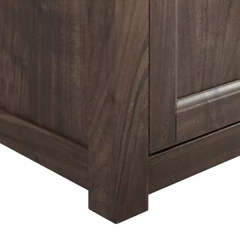 Meuble TV d'angle Camden pour téléviseurs jusqu'à 60 pouces avec cheminée - Crosley