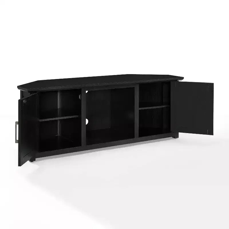 Meuble TV d'angle Camden pour téléviseurs jusqu'à 60 pouces avec cheminée - Crosley
