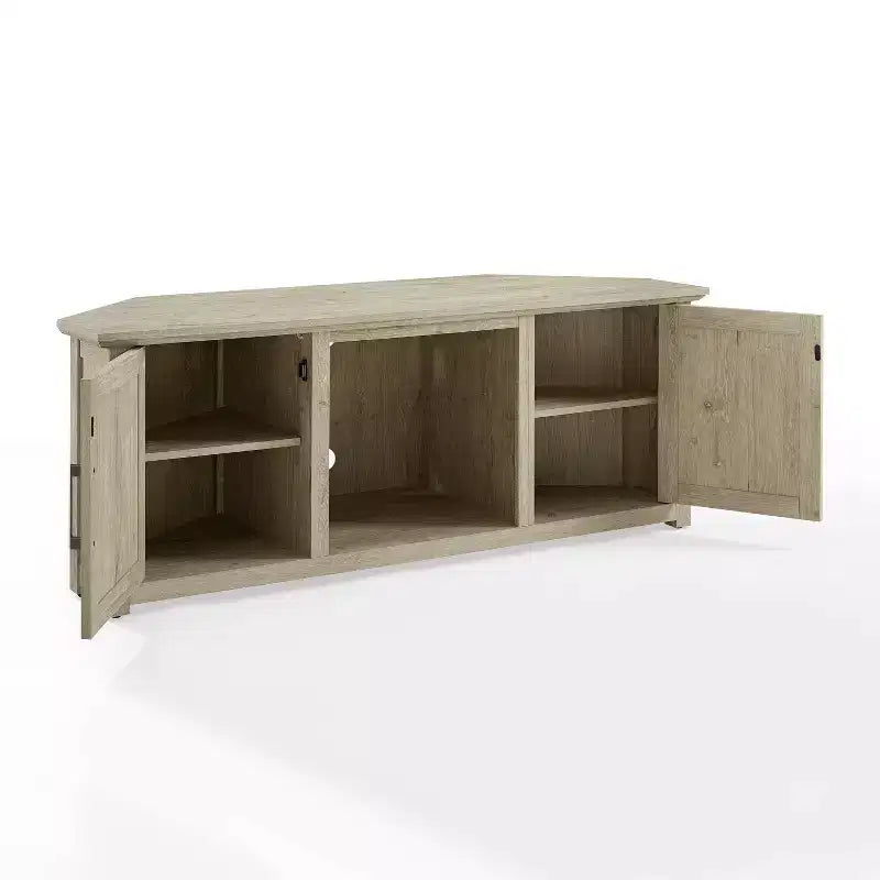 Meuble TV d'angle Camden pour téléviseurs jusqu'à 60 pouces avec cheminée - Crosley