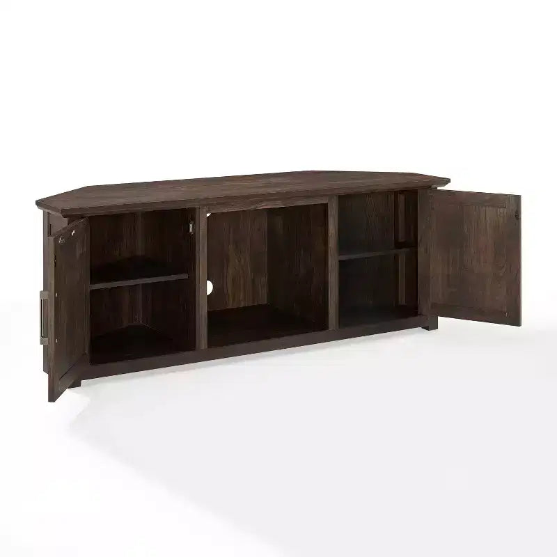 Meuble TV d'angle Camden pour téléviseurs jusqu'à 60 pouces avec cheminée - Crosley