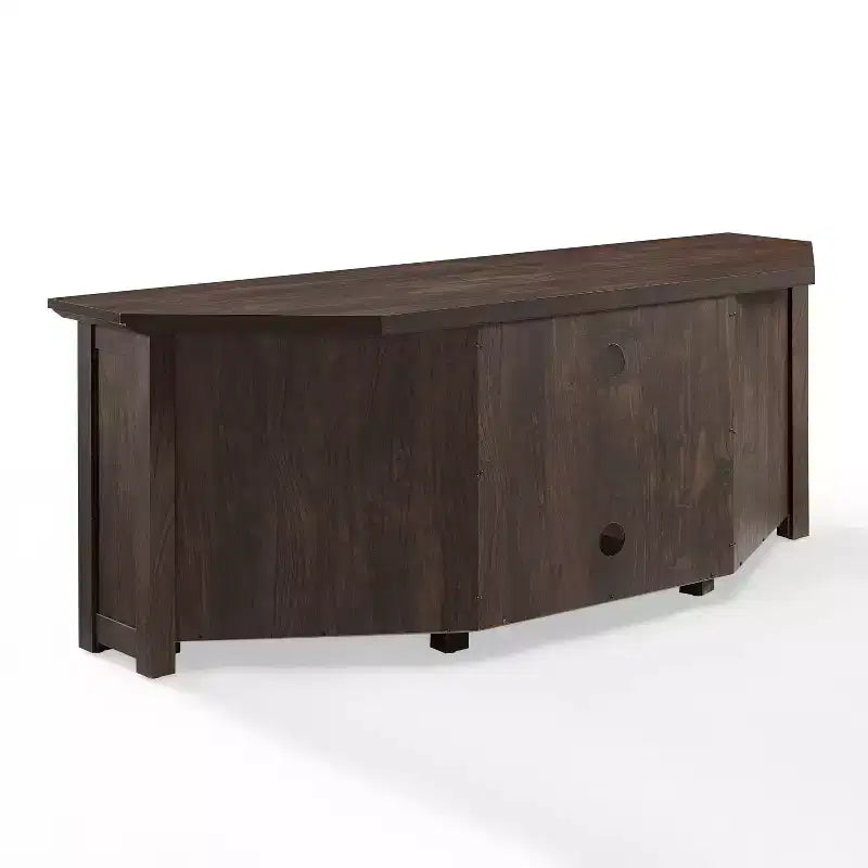 Meuble TV d'angle Camden pour téléviseurs jusqu'à 60 pouces avec cheminée - Crosley
