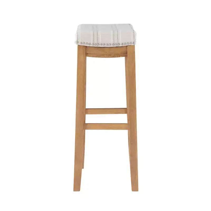 Tabouret de bar sans dossier rustique Claridge - Linon