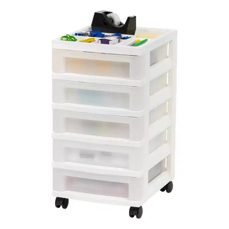 Chariot de rangement IRIS avec dessus organisateur