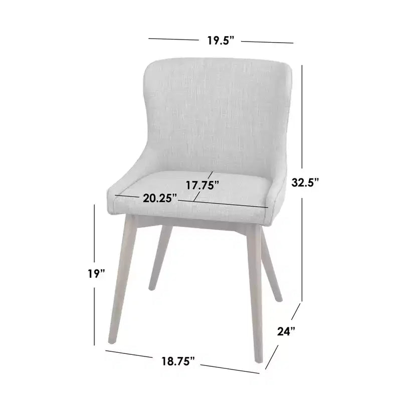 Lot de 2 chaises de salle à manger Seguro Buylateral