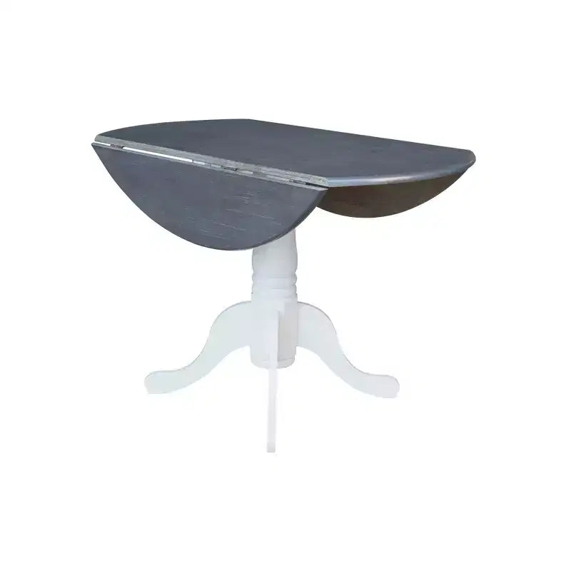 Table à rabats double 42 Mase avec 2 chaises à dossier en X - International Concepts
