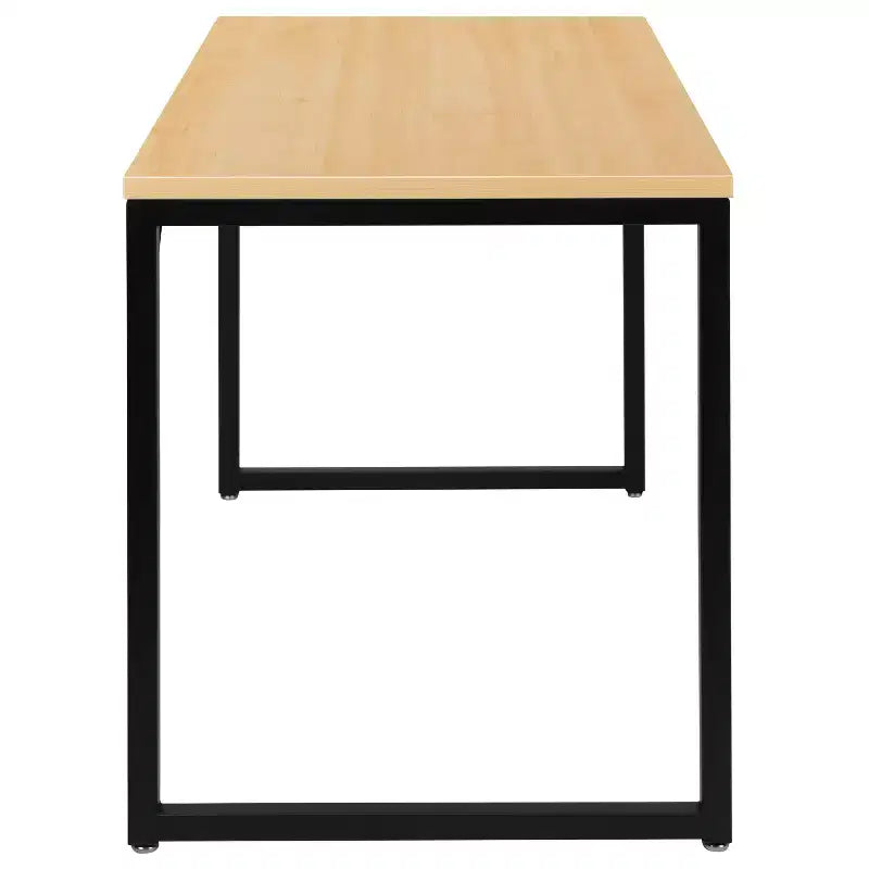 Flash Furniture Tiverton - Bureau moderne industriel - Bureau d'ordinateur de qualité commerciale et bureau à domicile - 47 de long