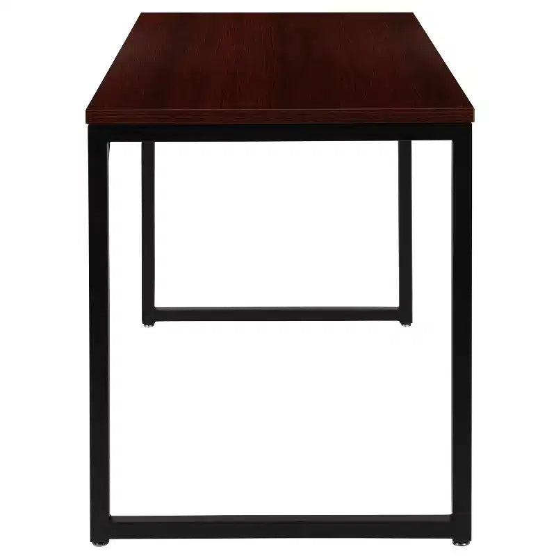 Flash Furniture Tiverton - Bureau moderne industriel - Bureau d'ordinateur de qualité commerciale et bureau à domicile - 47 de long