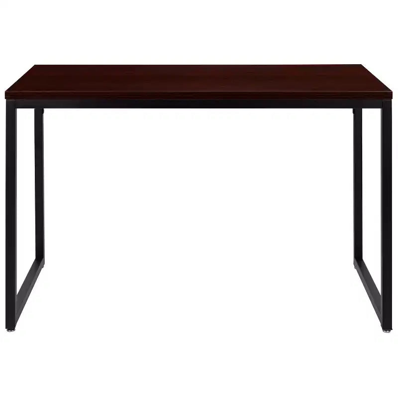 Flash Furniture Tiverton - Bureau moderne industriel - Bureau d'ordinateur de qualité commerciale et bureau à domicile - 47 de long
