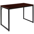 Flash Furniture Tiverton - Bureau moderne industriel - Bureau d'ordinateur de qualité commerciale et bureau à domicile - 47 de long